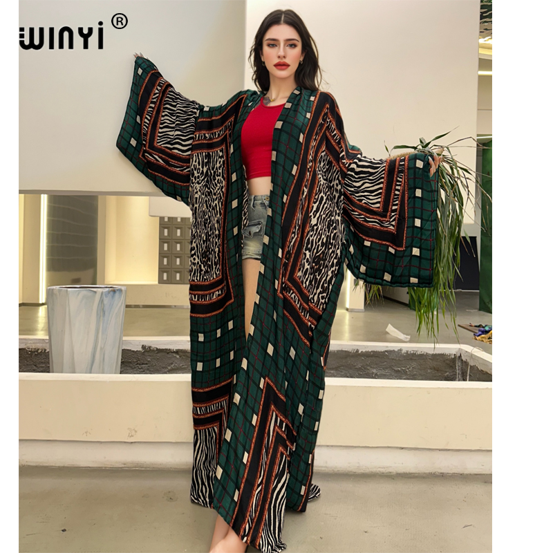 WINYI 기모노 섹시한 여름 2025 여성 코트 느슨 - Boho Summer Beach Maxi Dress 리뷰 및 가격