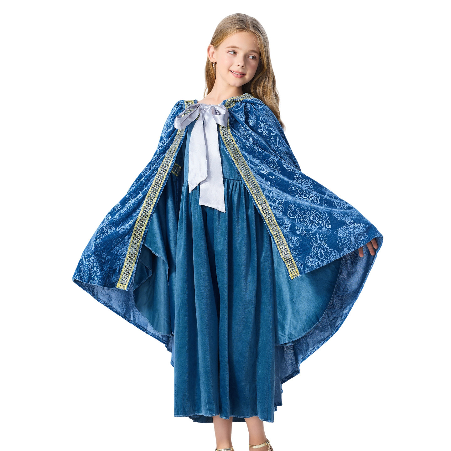 중세풍 코스프레 공주 드레스, 소녀용 엘프 여왕 의상, - Dresses 리뷰 및 가격