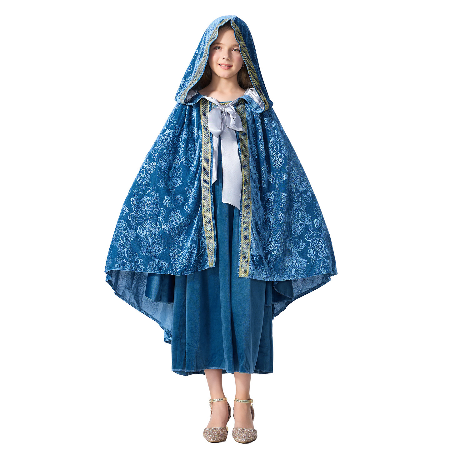 중세풍 코스프레 공주 드레스, 소녀용 엘프 여왕 의상, - Dresses 리뷰 및 가격